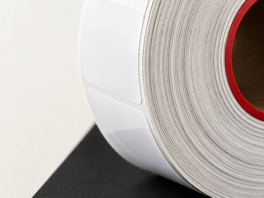 Barcode label rolls in a range of sizes
